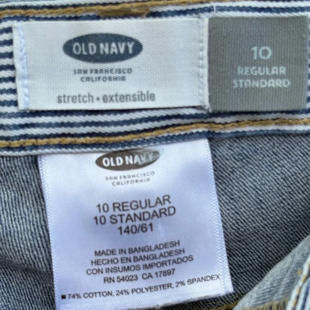 Old Navy Bundle 2 Pair of Girls Denim Bermuda Shorts | Size 10 Back to School